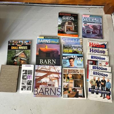 Lot 218 Barn books, sheds, garages, farm buildings and magazines