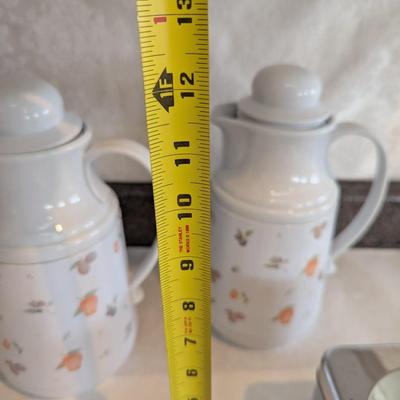 Lincoln Beautyware Tea Canister Vintage Phoenix Coffee/Tea Carafes