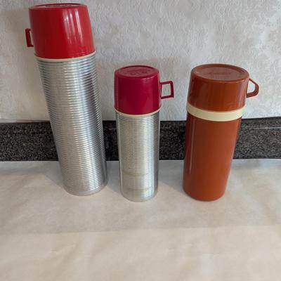 Vintage King Seeley Thermos & Aladdin Thermos