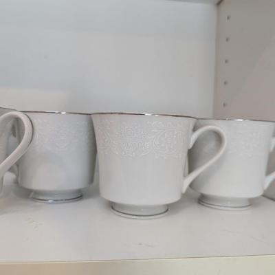 Crown Victoria Fine China Love Lace Pattern