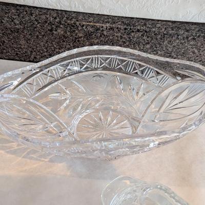 Assortment Of Glass/Crystal Candy Dishes