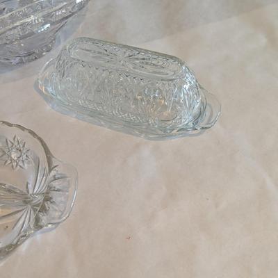 Assortment Of Glass/Crystal Candy Dishes