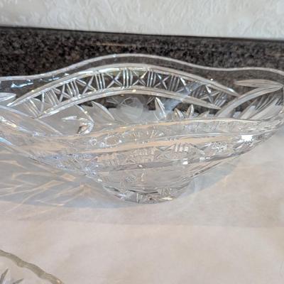Assortment Of Glass/Crystal Candy Dishes