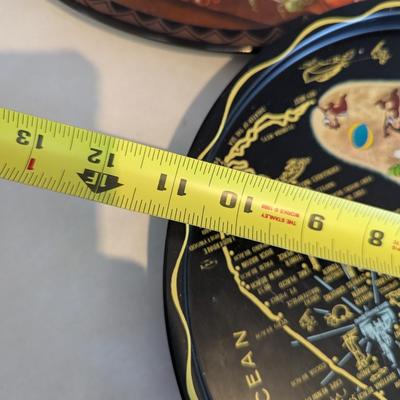 Dahmer Decorated Ware Walt Disney Rhode Island Tin Plates