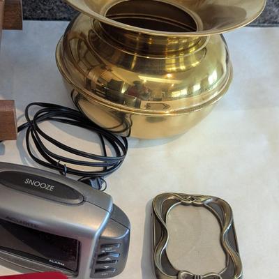 Assortment Of Home Decor Wine Rack Spittoon