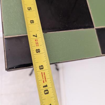 Tiled Plant Stand Table