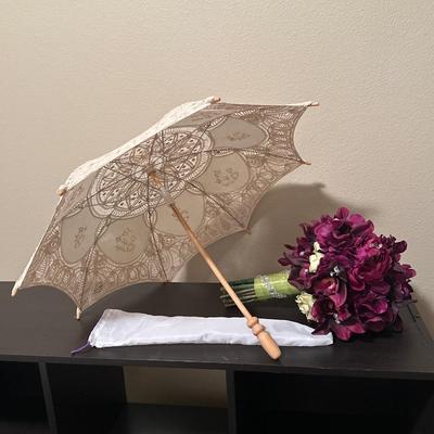 Lace umbrella
