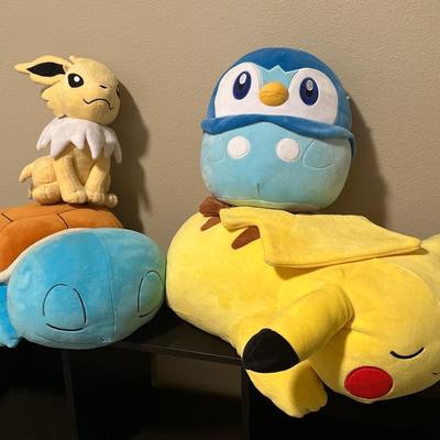 Pokémon plushies