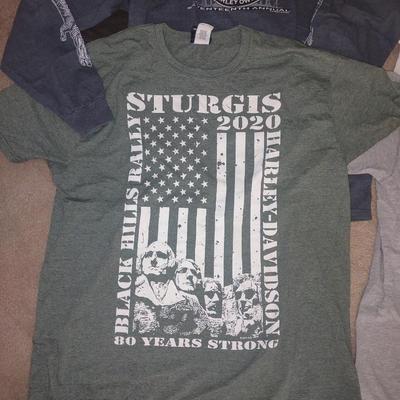 MEN'S HARLEY DAVIDSON AND OTHER SHIRTS