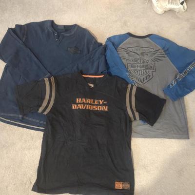 MEN'S HARLEY DAVIDSON SHIRTS LARGE - XL