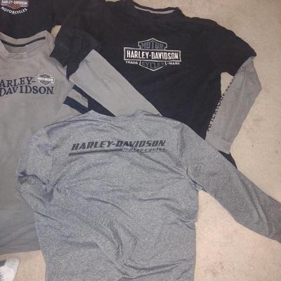 MEN'S HARLEY DAVIDSON SHIRTS SIZE LARGE