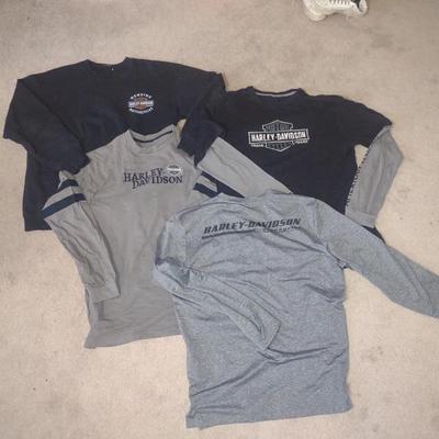 MEN'S HARLEY DAVIDSON SHIRTS SIZE LARGE