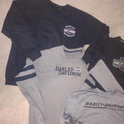 MEN'S HARLEY DAVIDSON SHIRTS SIZE LARGE