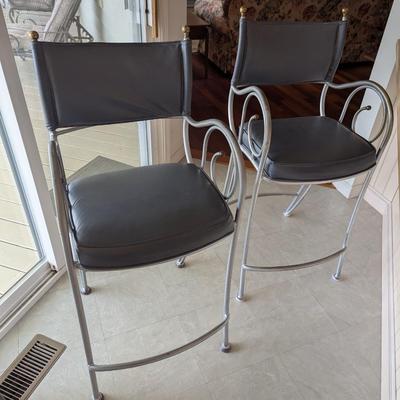 3 Padded Bar Chairs