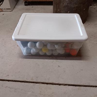 GOLF BALLS AND GOLF TEES