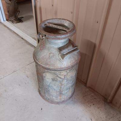 OLD MILK CAN