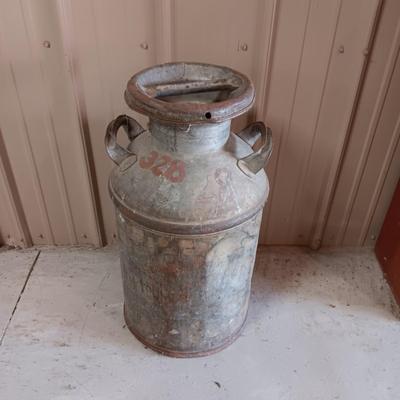 OLD MILK CAN