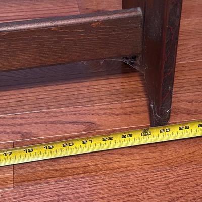 Vintage Wooden Blanket Quilt Holder