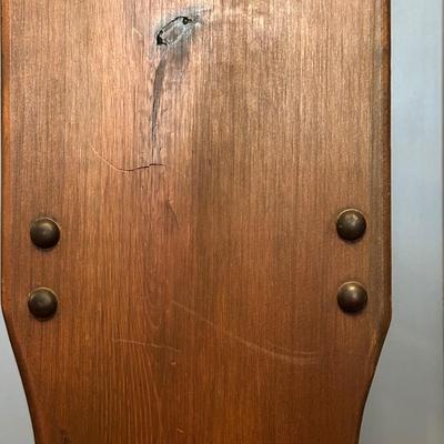 Vintage Wooden Blanket Quilt Holder