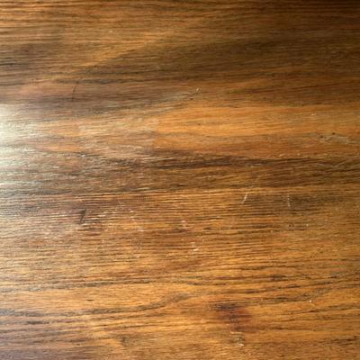 Vintage Wooden Dresser with Mirror