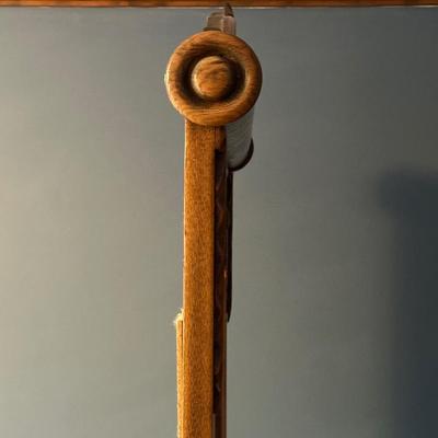 Vintage Wooden Dresser with Mirror