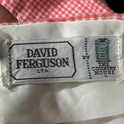 Lot of 3 Vintage Children’s Gingham Plaid Shorts including Shorts by David Ferguson Ltd.