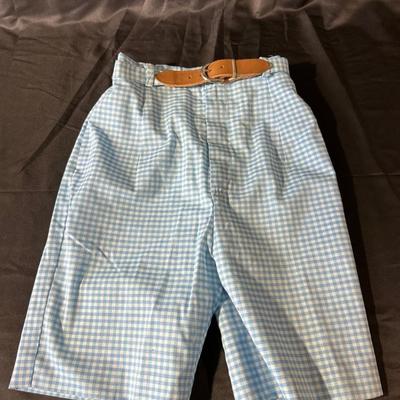 Lot of 3 Vintage Children’s Gingham Plaid Shorts including Shorts by David Ferguson Ltd.