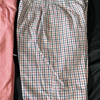 Lot of 3 Vintage Children’s Gingham Plaid Shorts including Shorts by David Ferguson Ltd.