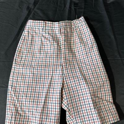 Lot of 3 Vintage Children’s Gingham Plaid Shorts including Shorts by David Ferguson Ltd.