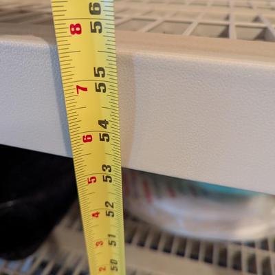 Approx (2) 36" x 24" x 56" - (1) 36" x 24" x 38 1/2" Shelving Units