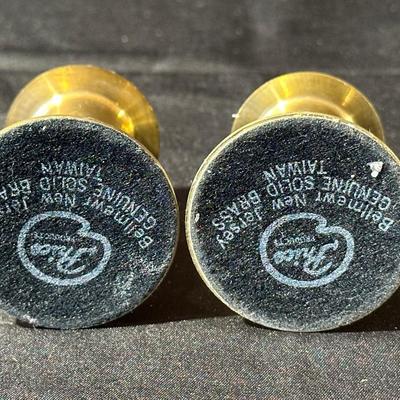 Lot of Vintage Brass Candle Holders, Bell and More!