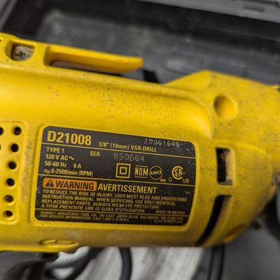 DeWALT Corded D21008 3/8" VSR Drill