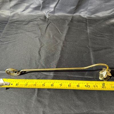 Lot of Vintage Brass Candle Holders and Trinkets