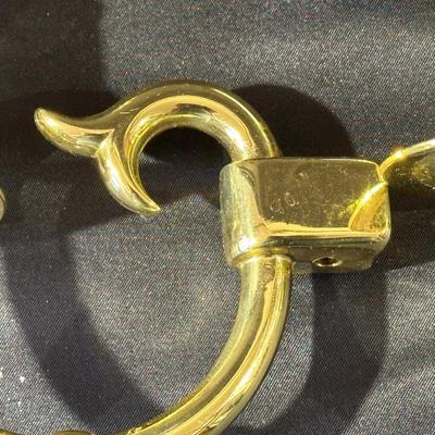 Lot of Vintage Brass Candle Holders and Trinkets