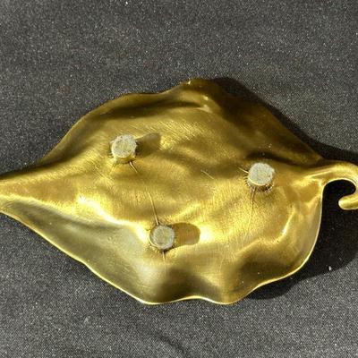 Lot of Vintage Brass Candle Holders and Trinkets