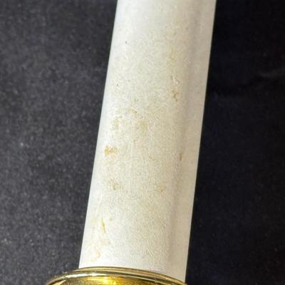 Lot of Vintage Brass Candle Holders and Trinkets