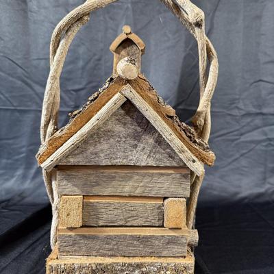 Vintage Handmade Birdhouse