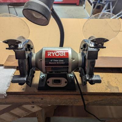 Ryobi 6" Thin Line Bench Grinder