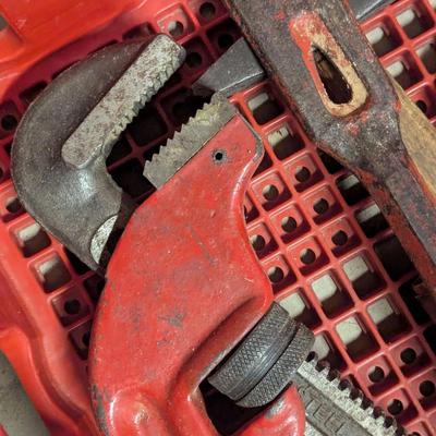 Hand Tools Wood Splitting Wedge 18" Pipe Wrench