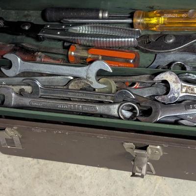 Tool Box With Tools Flaring Tool Socket Wrench Set
