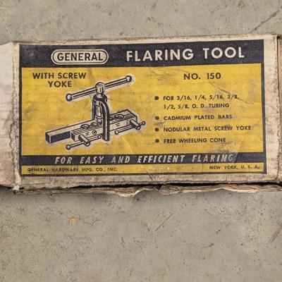 Tool Box With Tools Flaring Tool Socket Wrench Set
