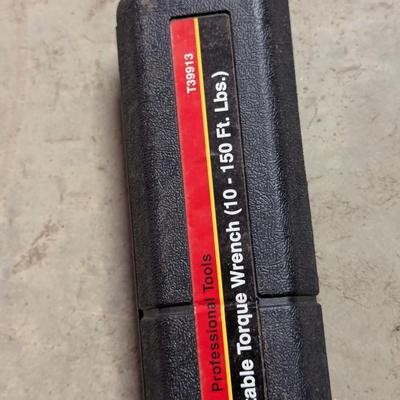 AmPro 1/2" Dr. Micrometer Adjustable Torque Wrench (10-150 Ft. Lbs.)