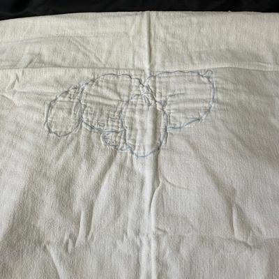 Lot of Vintage Baby Blankets #1