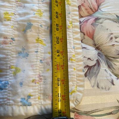 Lot of Vintage Baby Blankets #1