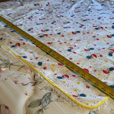 Lot of Vintage Baby Blankets #1