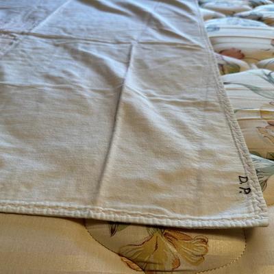 Lot of Vintage Baby Blankets #1
