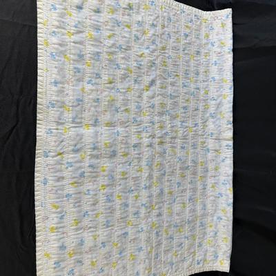 Lot of Vintage Baby Blankets #1