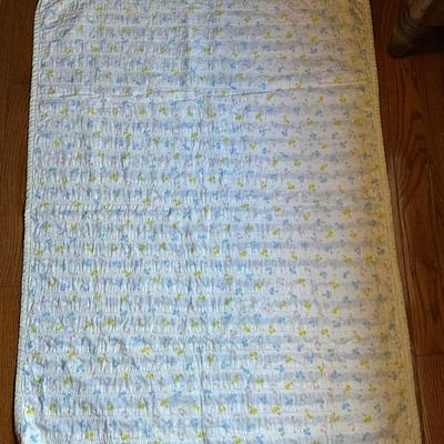 Lot of Vintage Baby Blankets #1