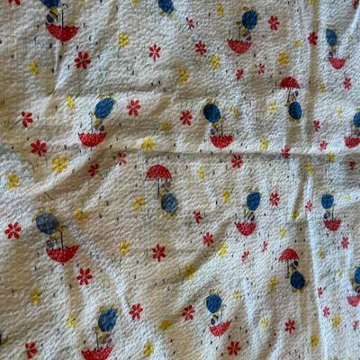 Lot of Vintage Baby Blankets #1