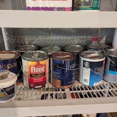 Assortment Of Painting Supplies